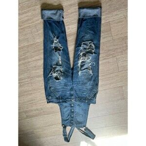 Hollister Boyfriend Overalls size Medium